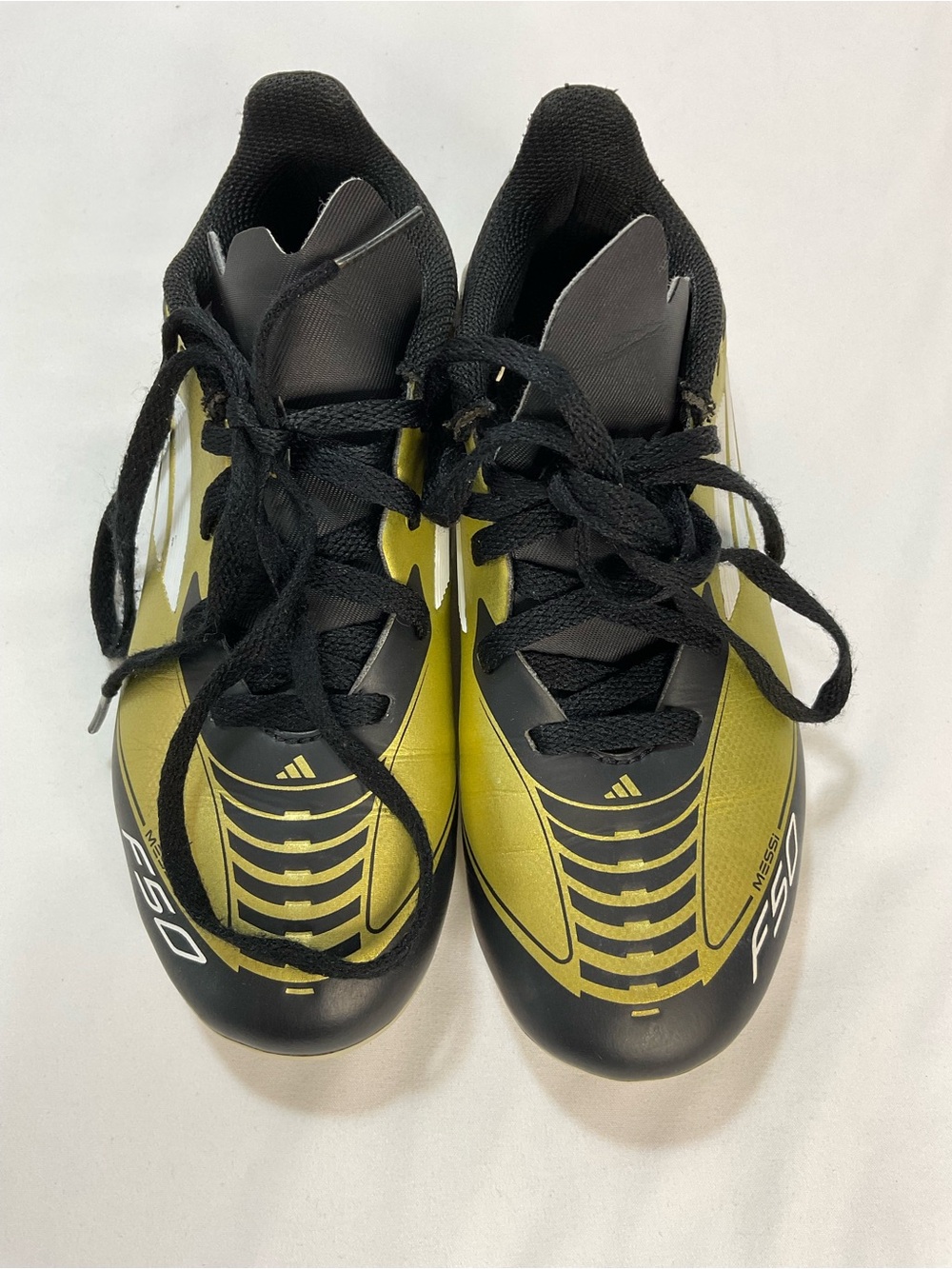 adidas Kids Soccer Shoes in Yellow and Black